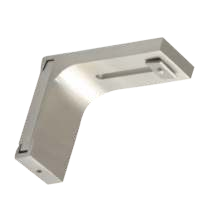 Single Bracket — Black Brushed
